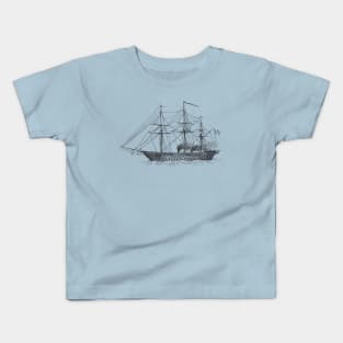 French Frigatte Kids T-Shirt